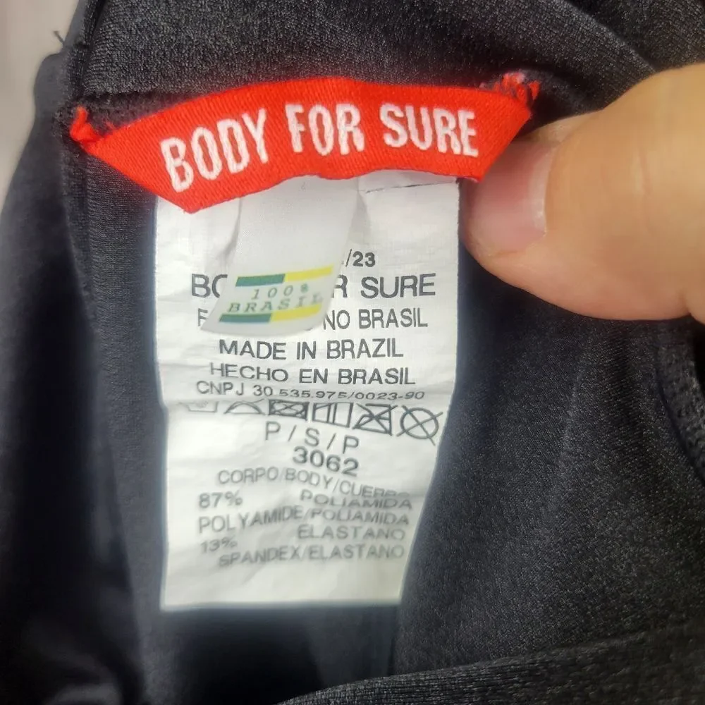 Black Biker Shorts BFS Body For Sure Brazil size Small